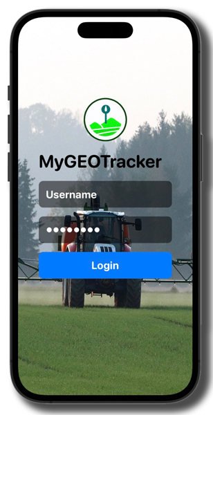 iPhone App - Feldstück Erfassung